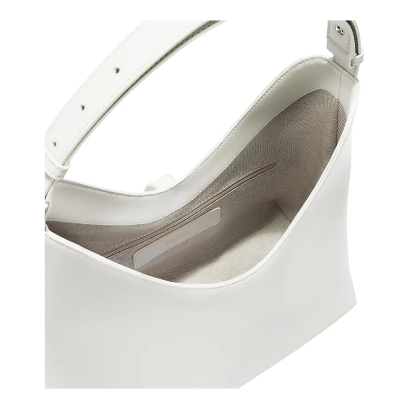Furla White Goccia Hobo M for Women | Best Price UAE